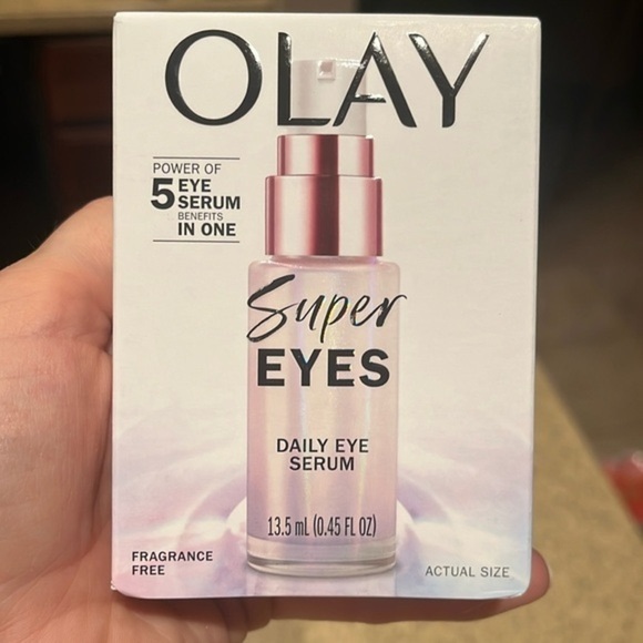 Brand New Olay Super Eyes Daily Eye Serum Firm Smooth Brighten Cool Anti-Aging - Picture 1 of 13